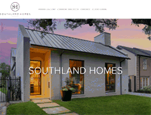 Tablet Screenshot of buildsouthland.com